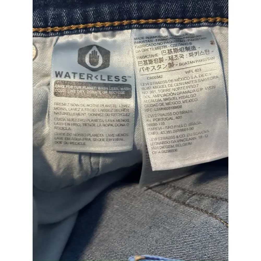 Levi’s 511 Mens Slim Fit Jeans 32x34 Medium Wash Stretch Denim 5 Pocket